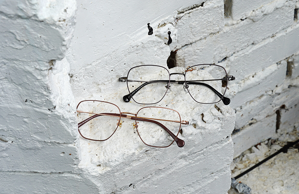 ONE PIECE |騙人布-完美狙擊 多邊框眼鏡|可可棕