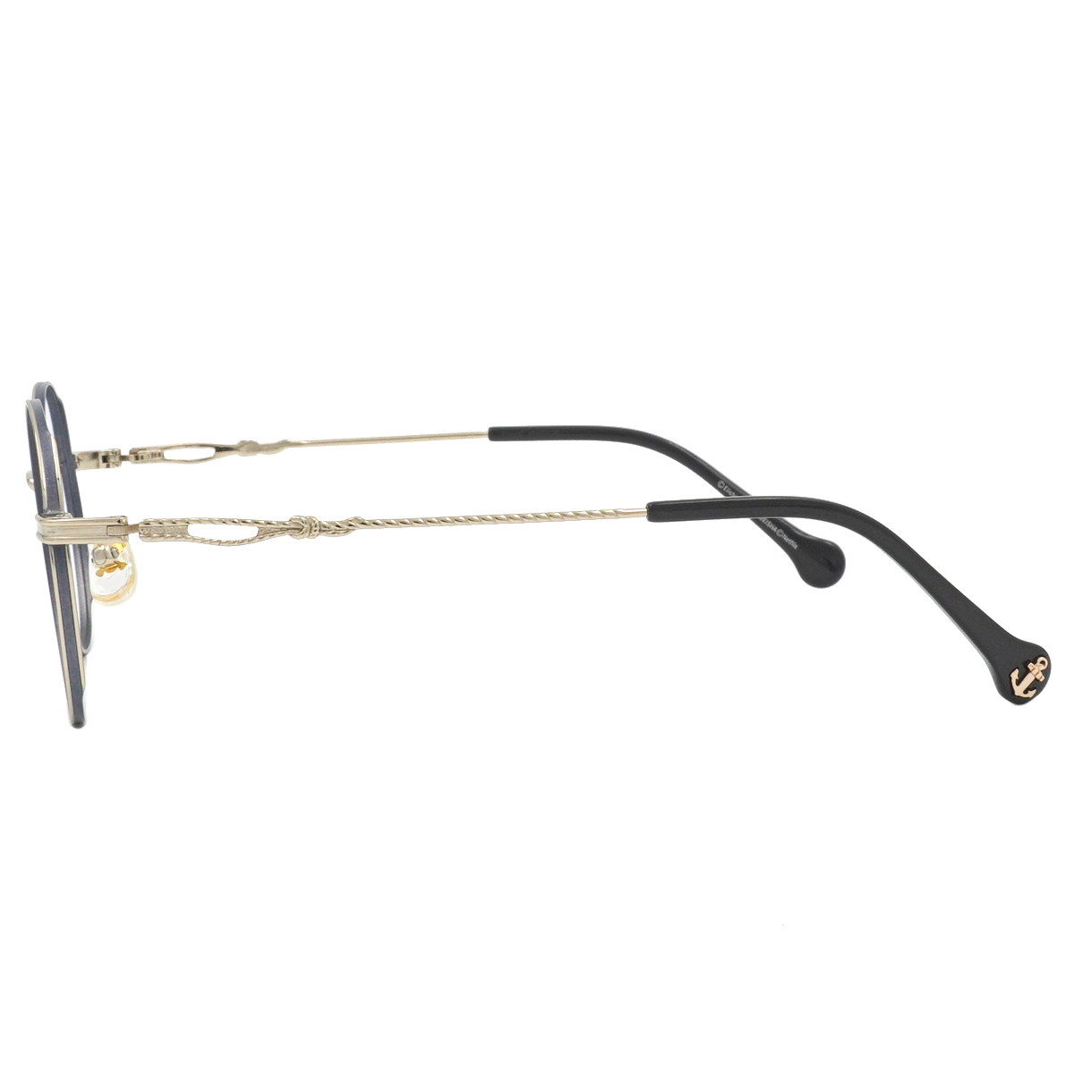 ONE PIECE |水手繩結 圓框眼鏡|沉穩灰