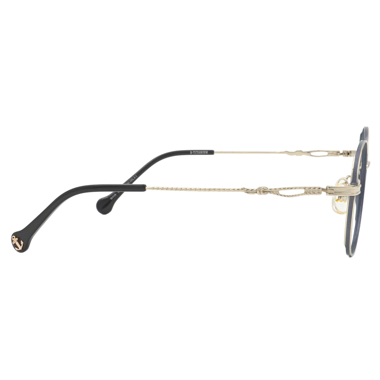 ONE PIECE |水手繩結 圓框眼鏡|沉穩灰