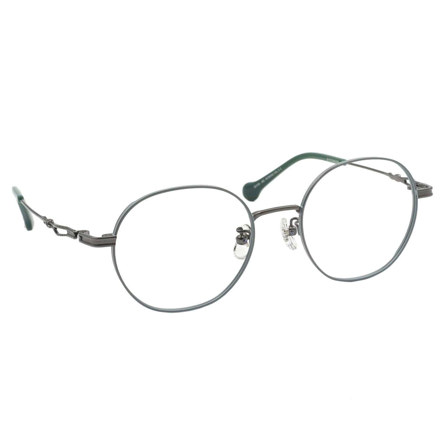 ONE PIECE |水手繩結 圓框眼鏡|碧海綠