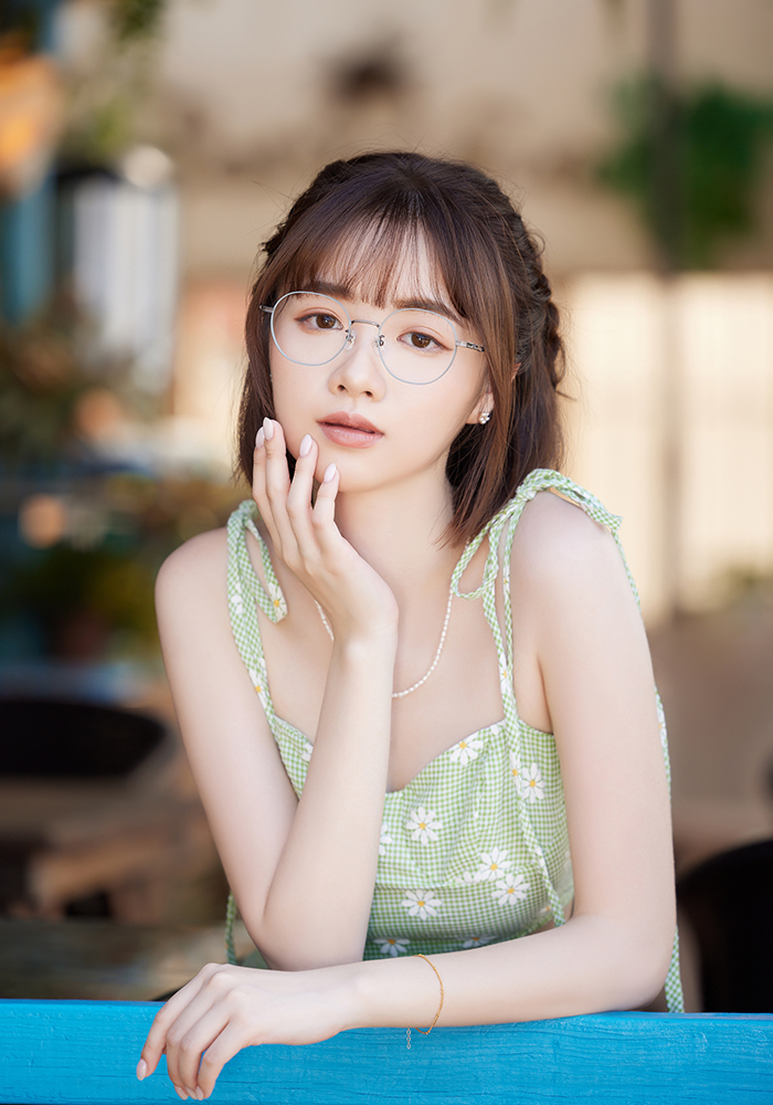 ONE PIECE |水手繩結 圓框眼鏡|碧海綠