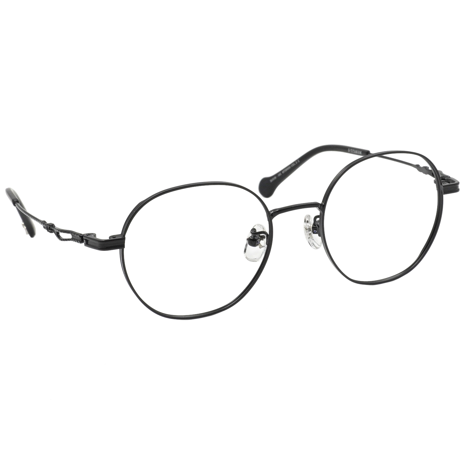 ONE PIECE |水手繩結 圓框眼鏡|堅毅黑