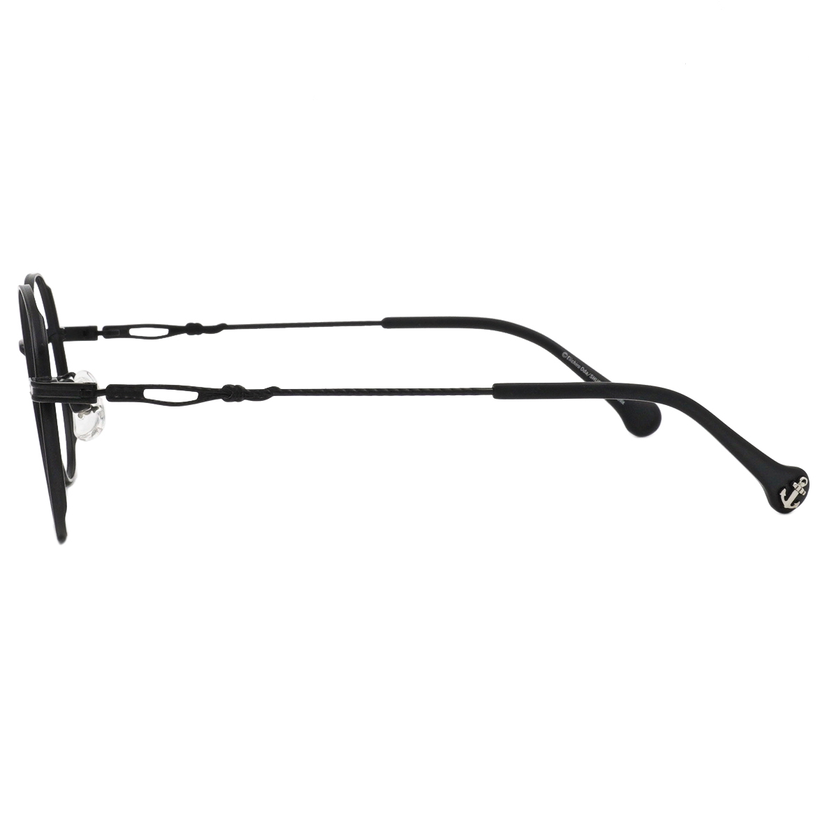 ONE PIECE |水手繩結 圓框眼鏡|堅毅黑