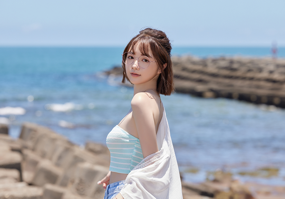 ONE PIECE |娜美-航海盜影 圓框眼鏡|夢幻粉紫