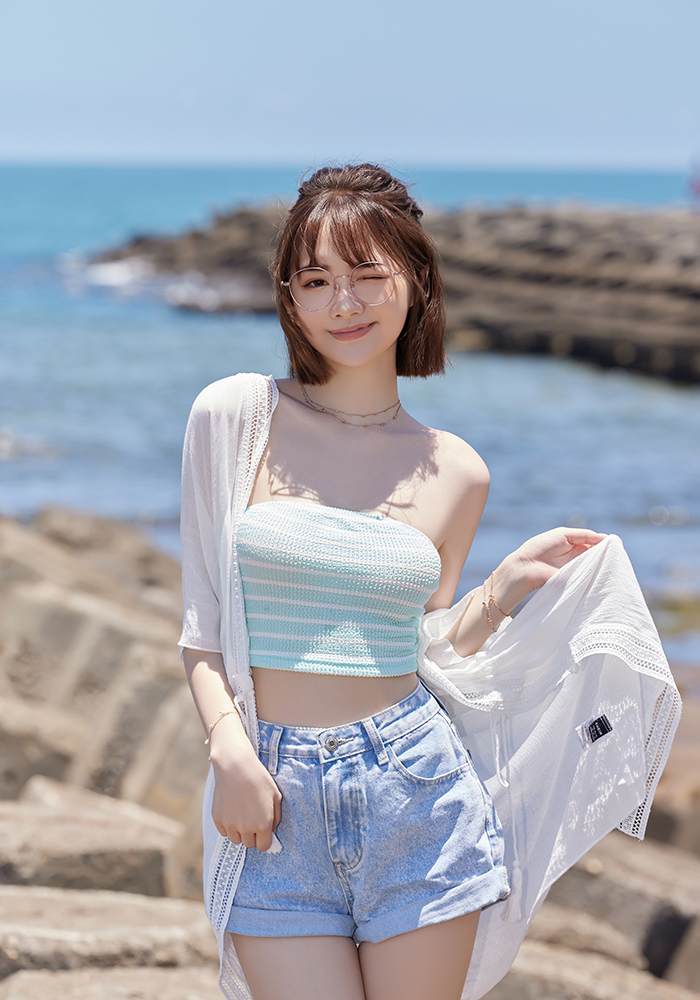 ONE PIECE |娜美-航海盜影 圓框眼鏡|夢幻粉紫