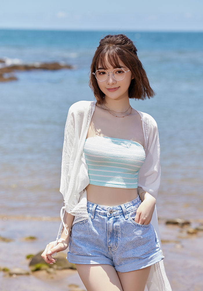 ONE PIECE |娜美-魔法天候棒 多邊框眼鏡|溫柔粉