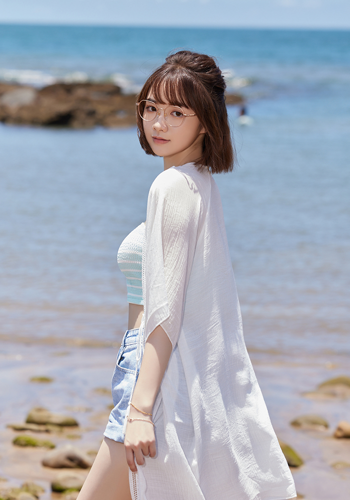 ONE PIECE |娜美-魔法天候棒 多邊框眼鏡|杏桃橘