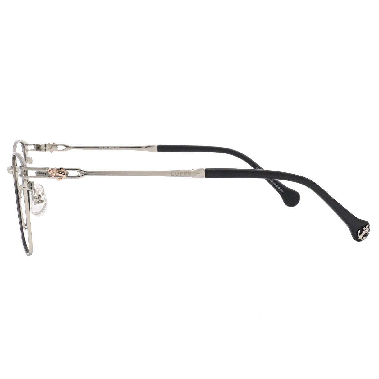 ONE PIECE |魯夫-友情羈絆船錨方框眼鏡|霧質黑