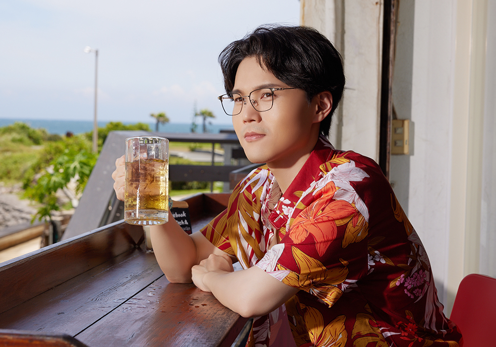 ONE PIECE |魯夫-友情羈絆船錨方框眼鏡|霧質黑