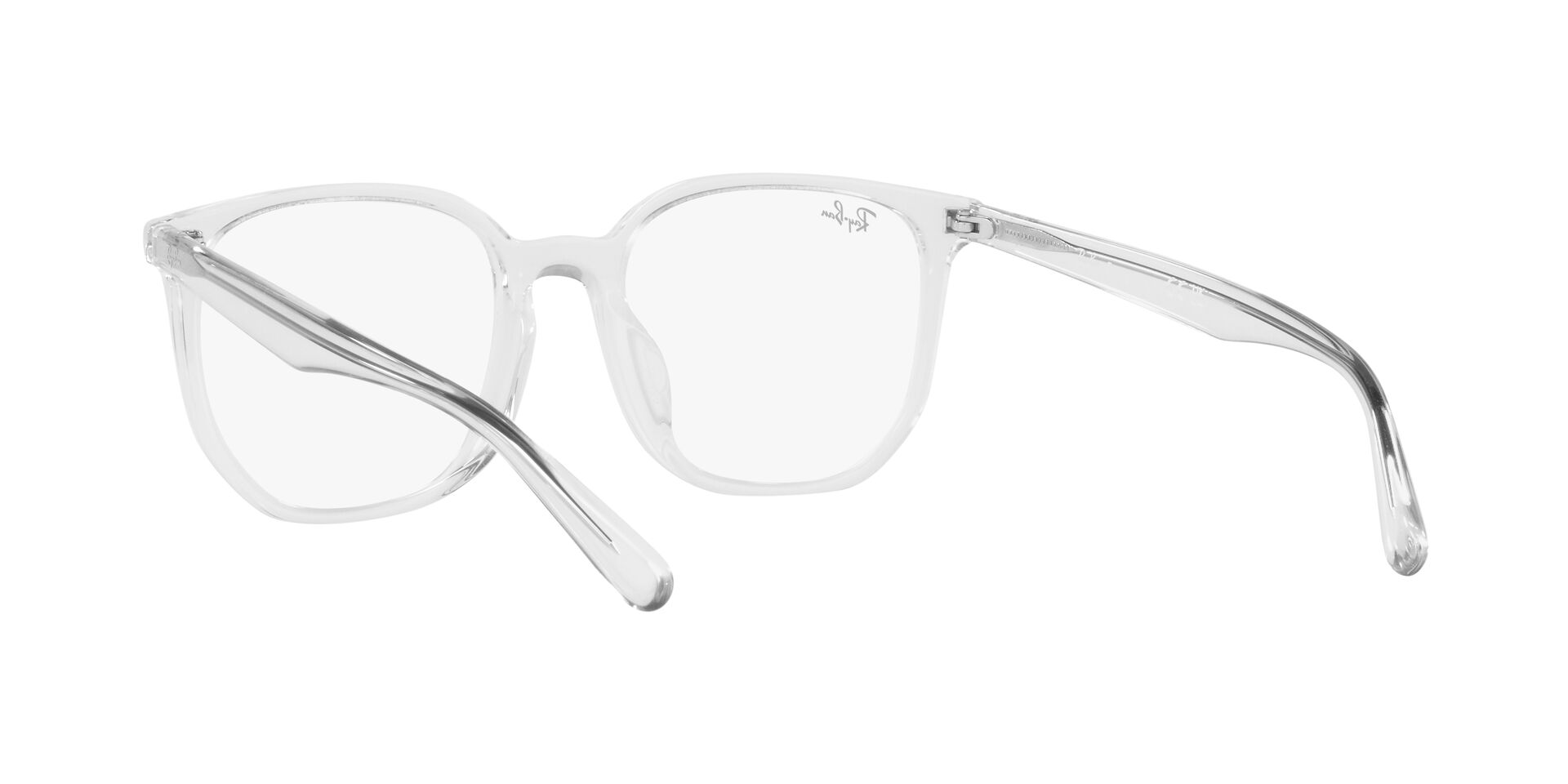 Ray Ban |晶透之星多邊框眼鏡 |純淨透