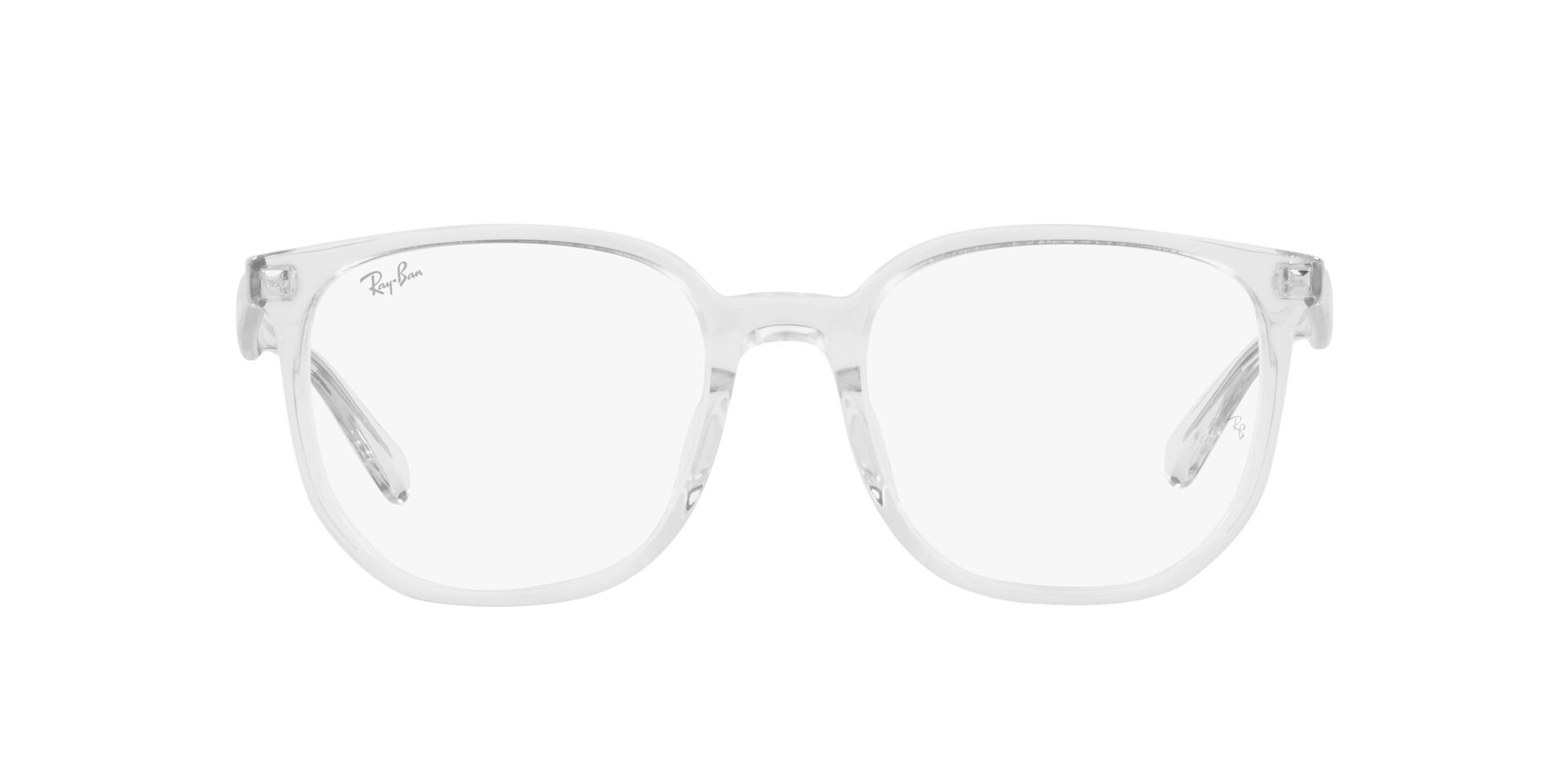Ray Ban |晶透之星多邊框眼鏡 |純淨透