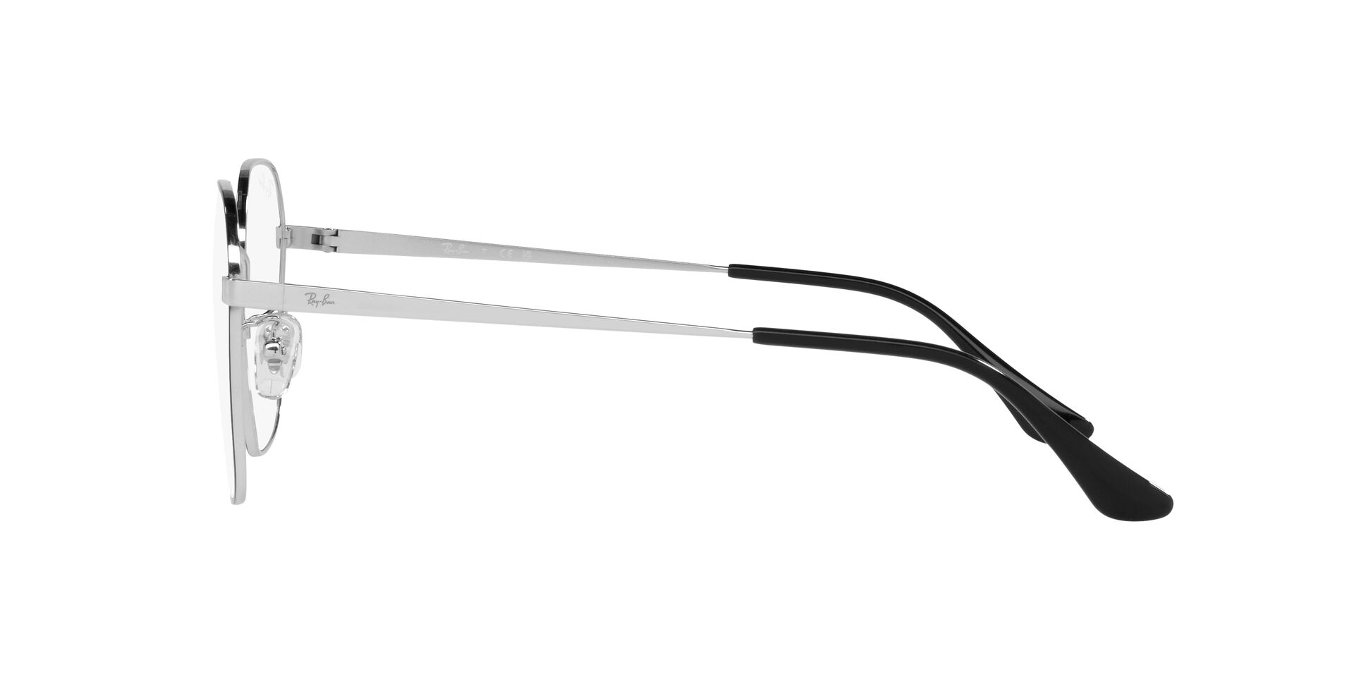 Ray Ban |質感光影多邊細框眼鏡 |銀河黑