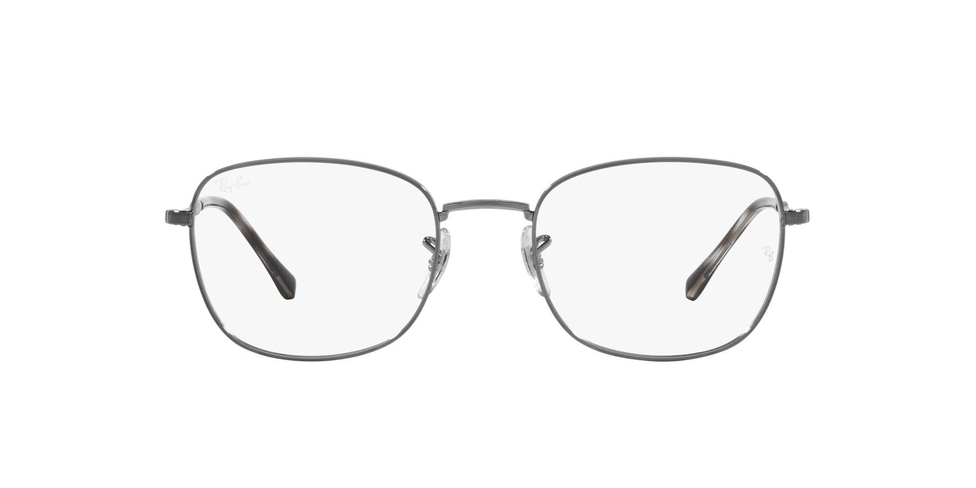 Ray Ban |科學星際多邊框眼鏡 |冰晶銀