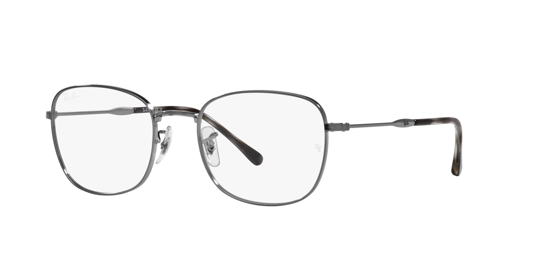 Ray Ban |科學星際多邊框眼鏡 |冰晶銀