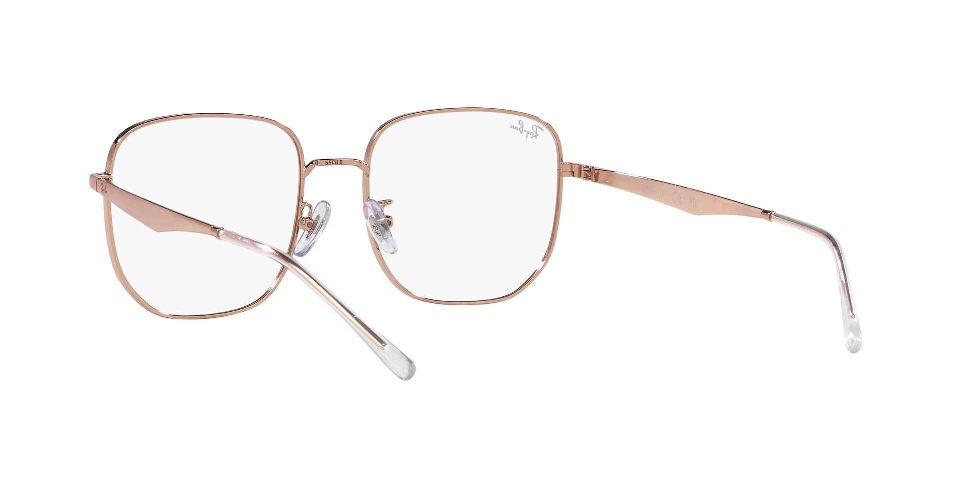 Ray Ban |月光寶盒大方框眼鏡 |珊瑚橙