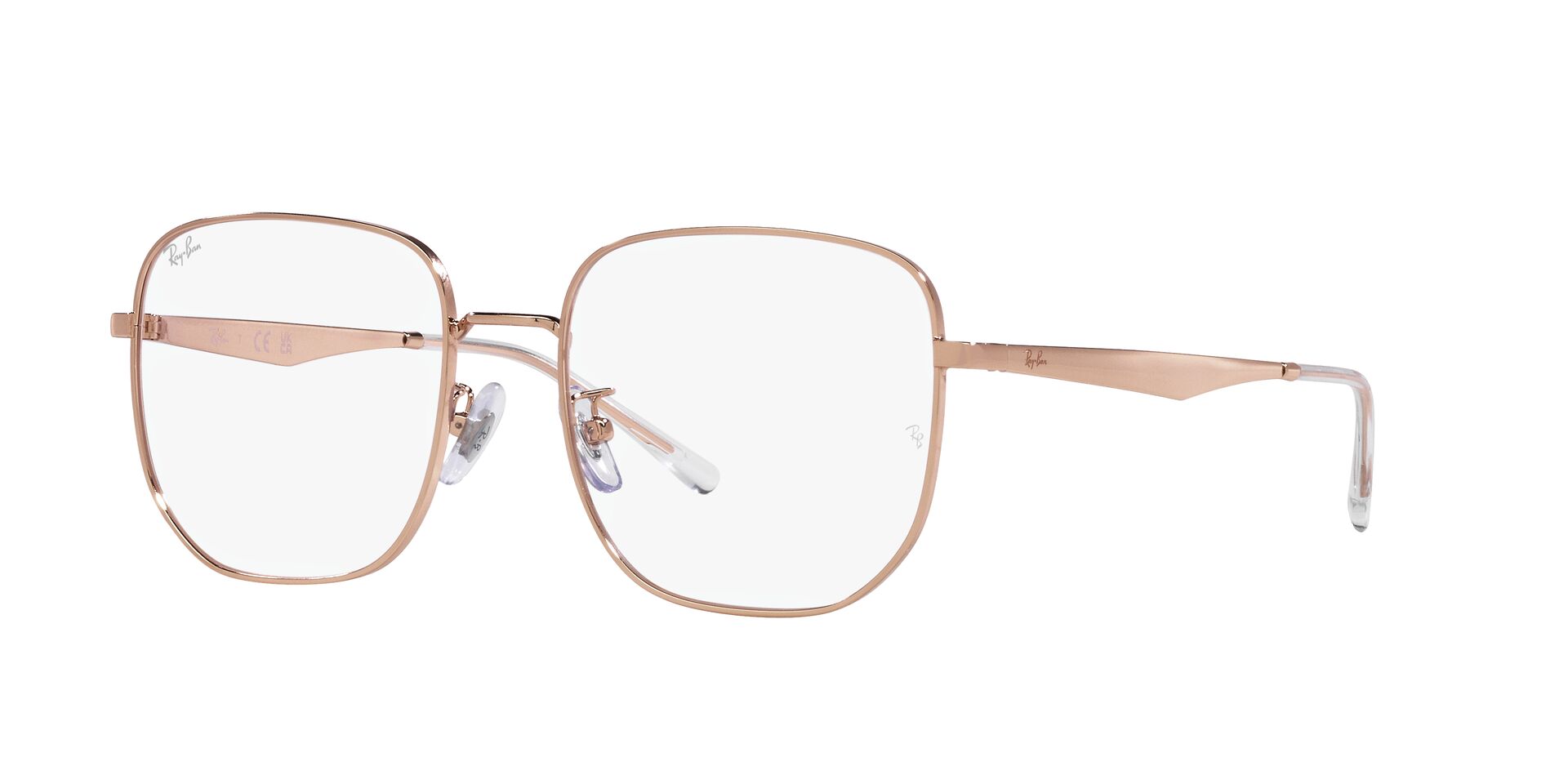 Ray Ban |月光寶盒大方框眼鏡 |珊瑚橙