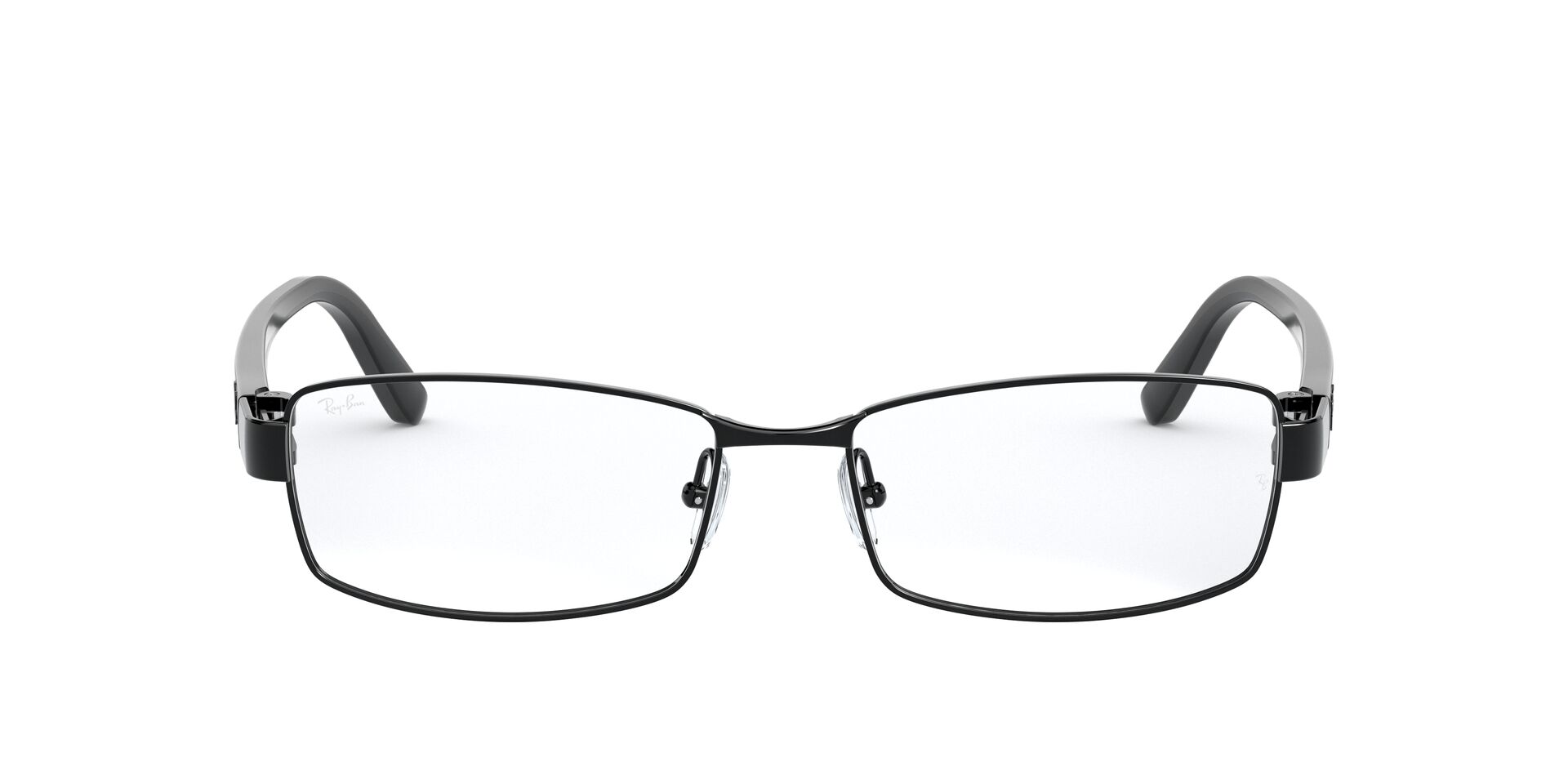 Ray Ban |知識寶藏長方框眼鏡 |光澤黑