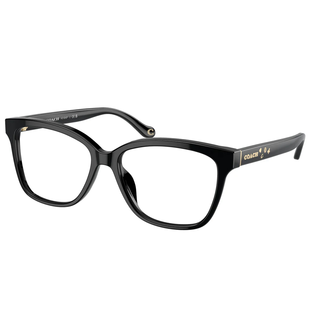 COACH |經典大器多邊框眼鏡 |大方黑