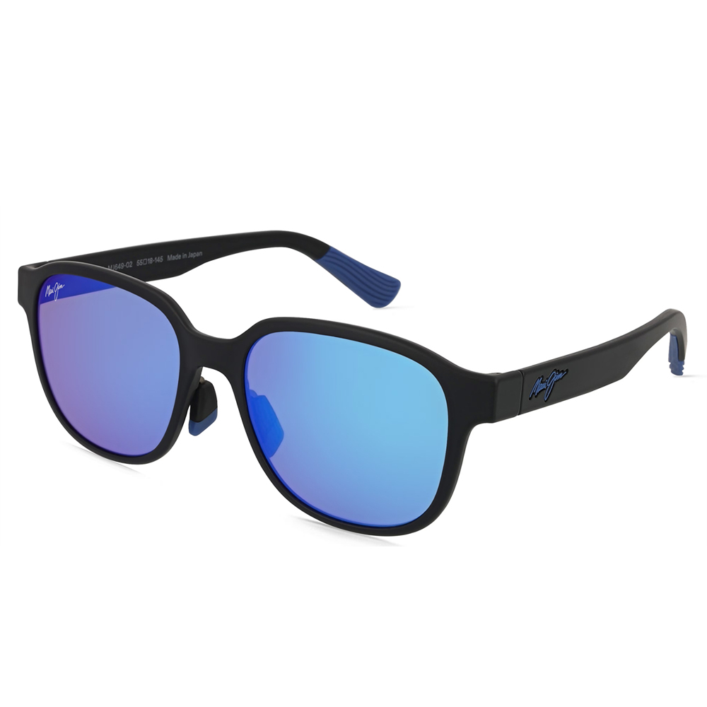 Maui Jim |時尚前衛長方框太陽眼鏡 |獨特藍