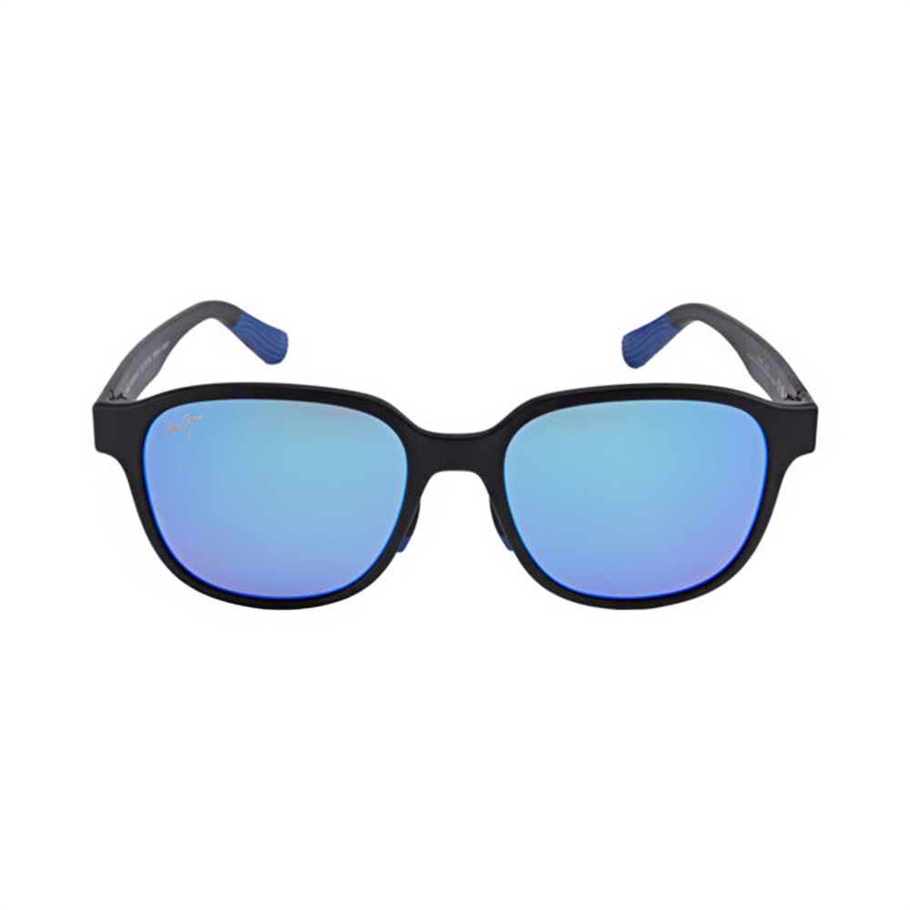 Maui Jim |時尚前衛長方框太陽眼鏡 |獨特藍