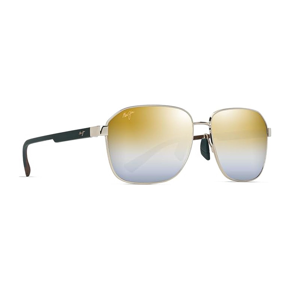 Maui Jim |小清新風格方框太陽眼鏡 |質感金