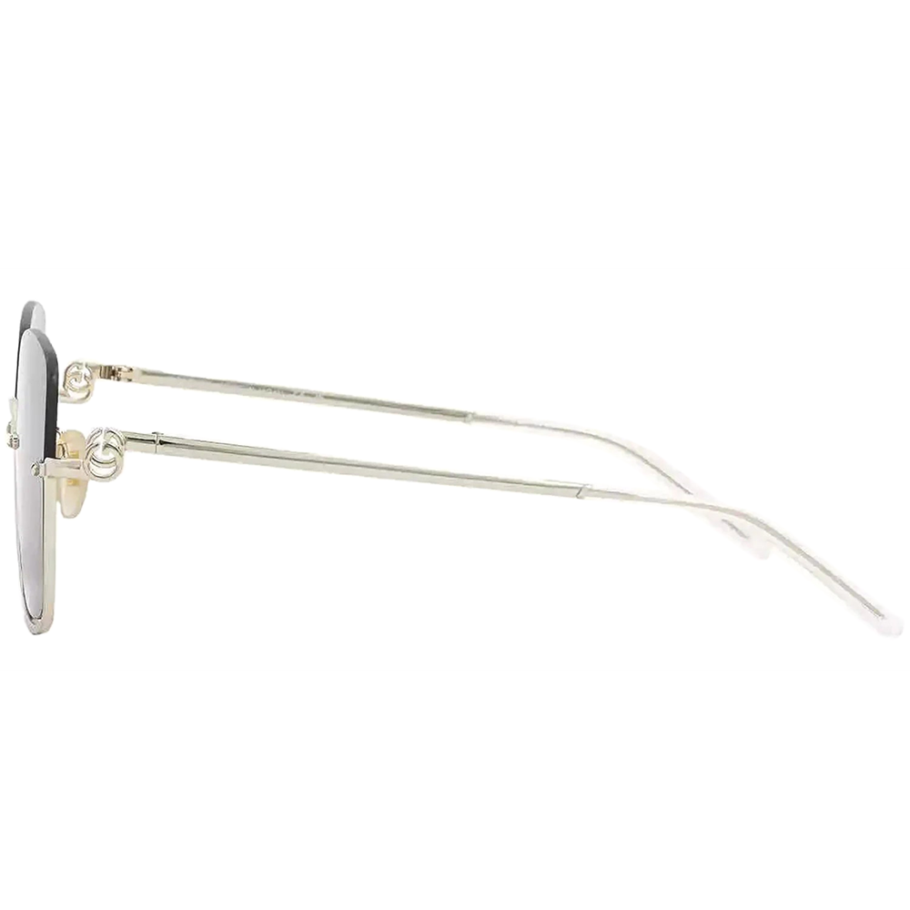 GUCCI | 倪妮同款半方框太陽眼鏡 |現代金