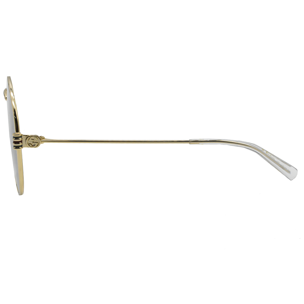 GUCCI | 夜空金邊圓框太陽眼鏡 |夜幕金