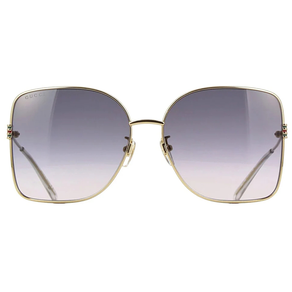 GUCCI | 天空秘境多邊框太陽眼鏡 |漸層灰