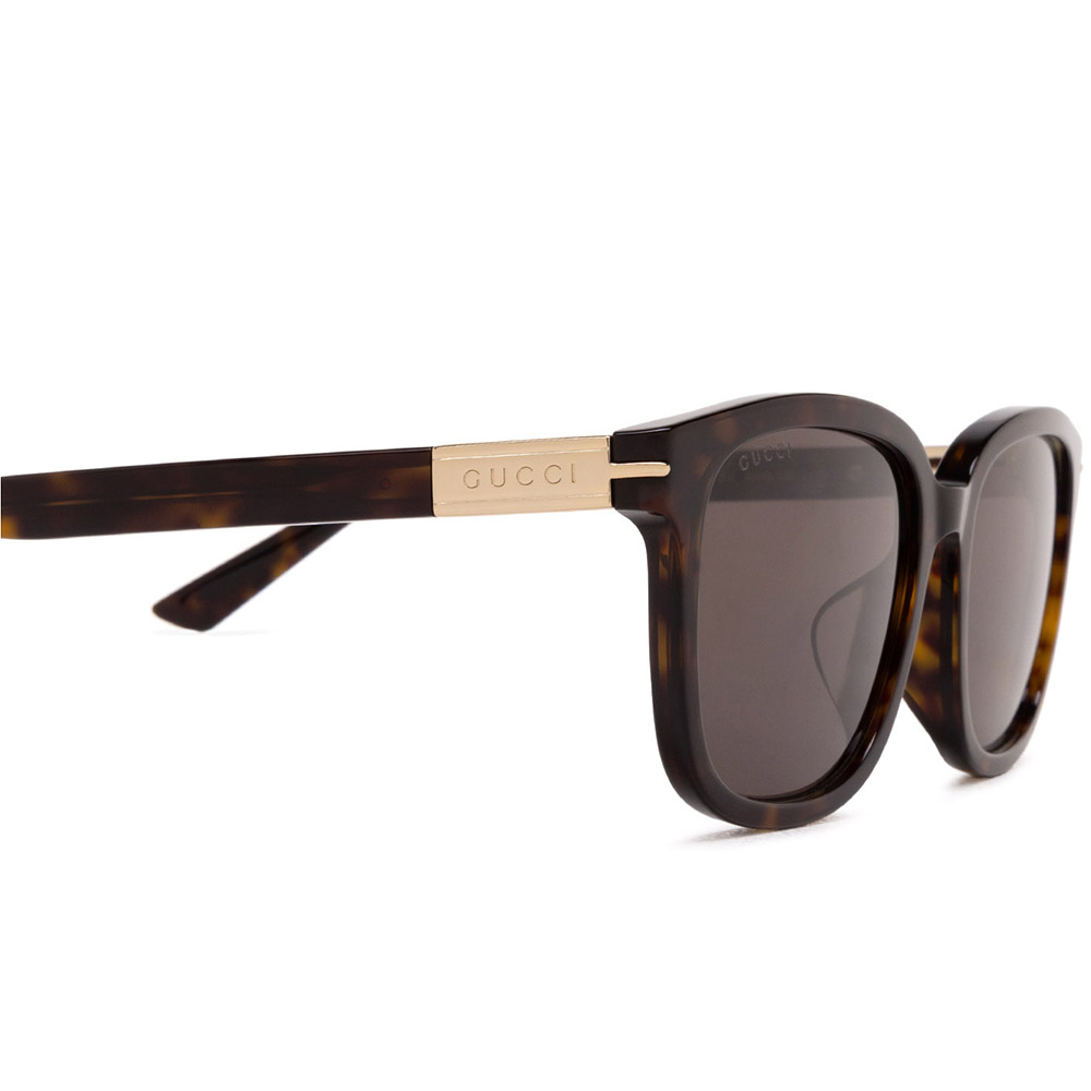 GUCCI | 日常生活長方框太陽眼鏡 |琥珀棕