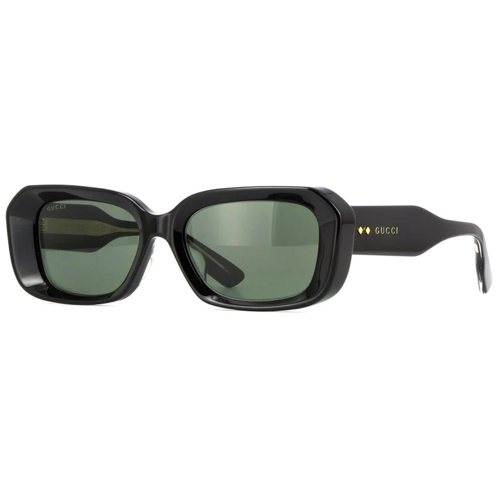 GUCCI | 俐落帥氣長方框太陽眼鏡 |態度綠