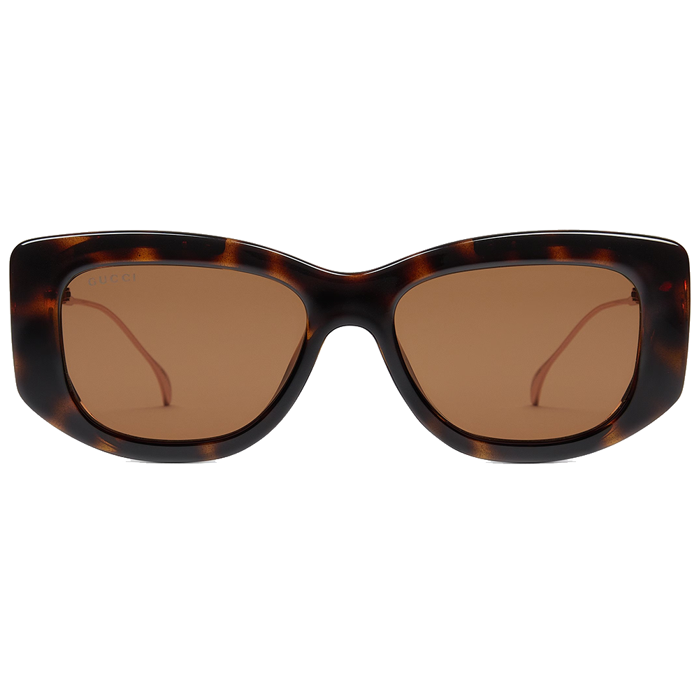 GUCCI | 復古文藝粗黑蝴蝶型太陽眼鏡 |懷舊玳瑁