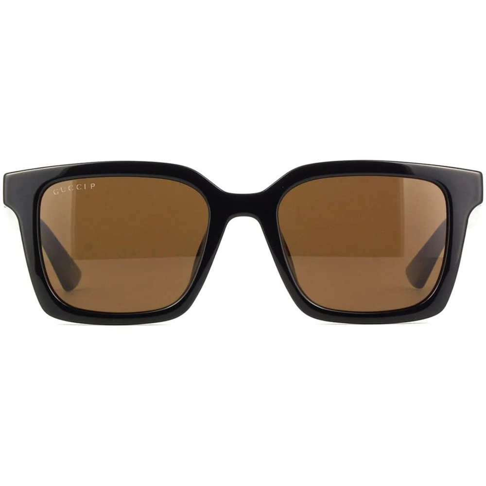 GUCCI | 簡約百搭粗黑方框太陽眼鏡 |魅力摩卡
