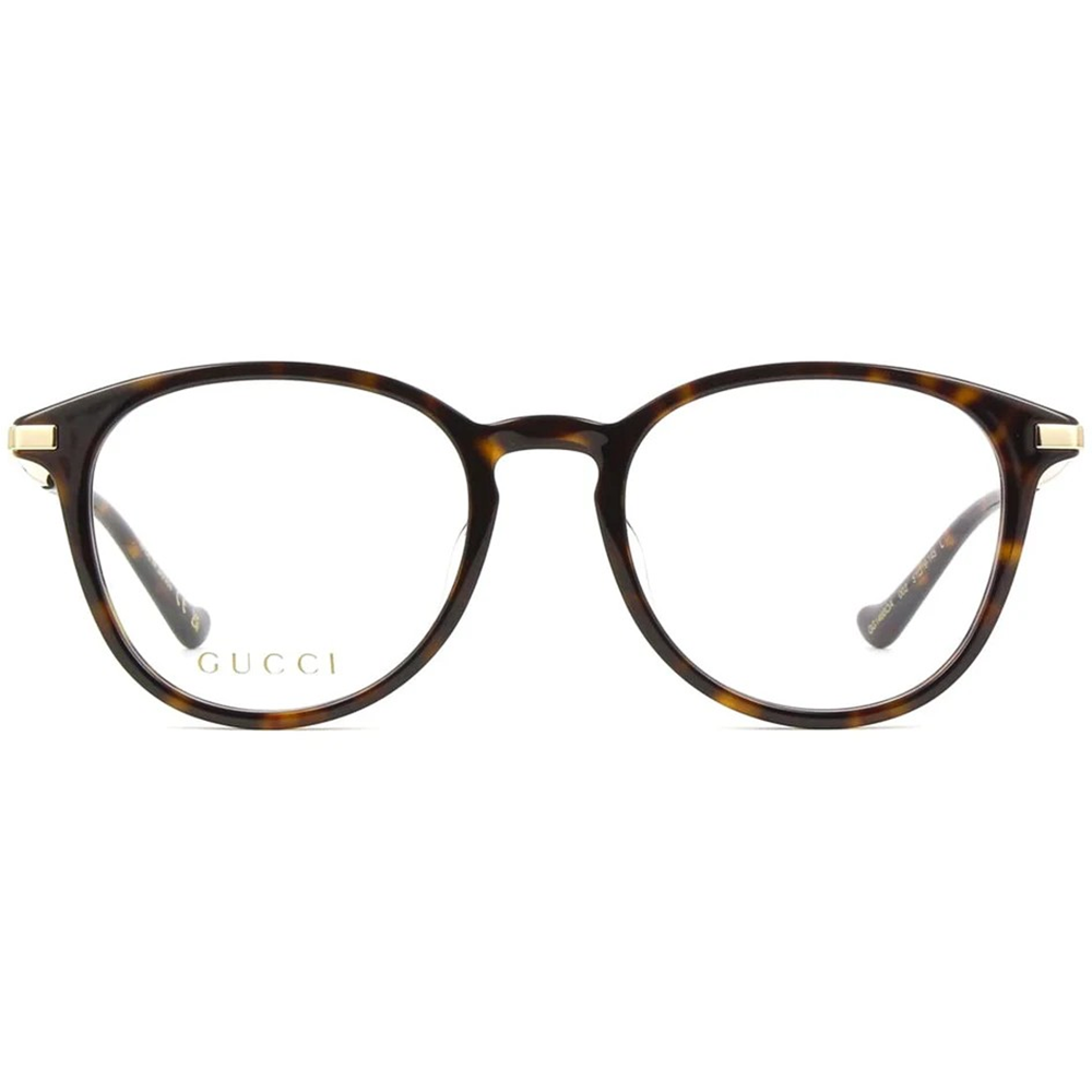 GUCCI | 睿智機敏圓框眼鏡 |時髦玳瑁