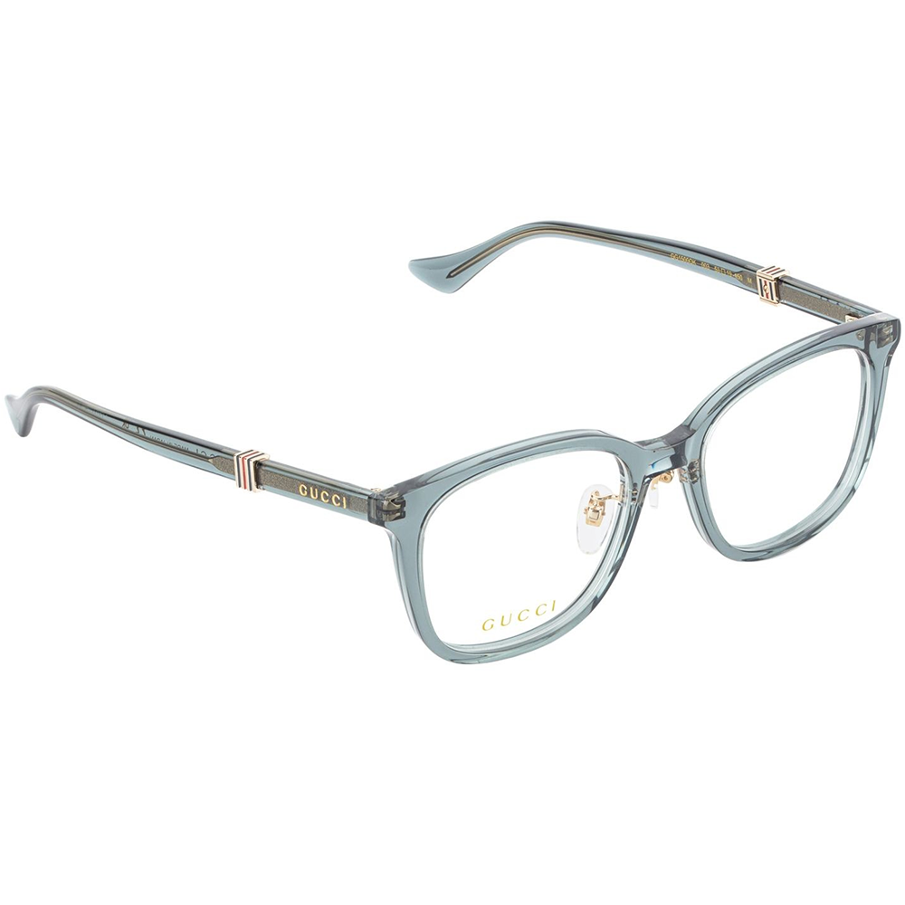 GUCCI | 低調百搭方框眼鏡 |粉嫩透藍