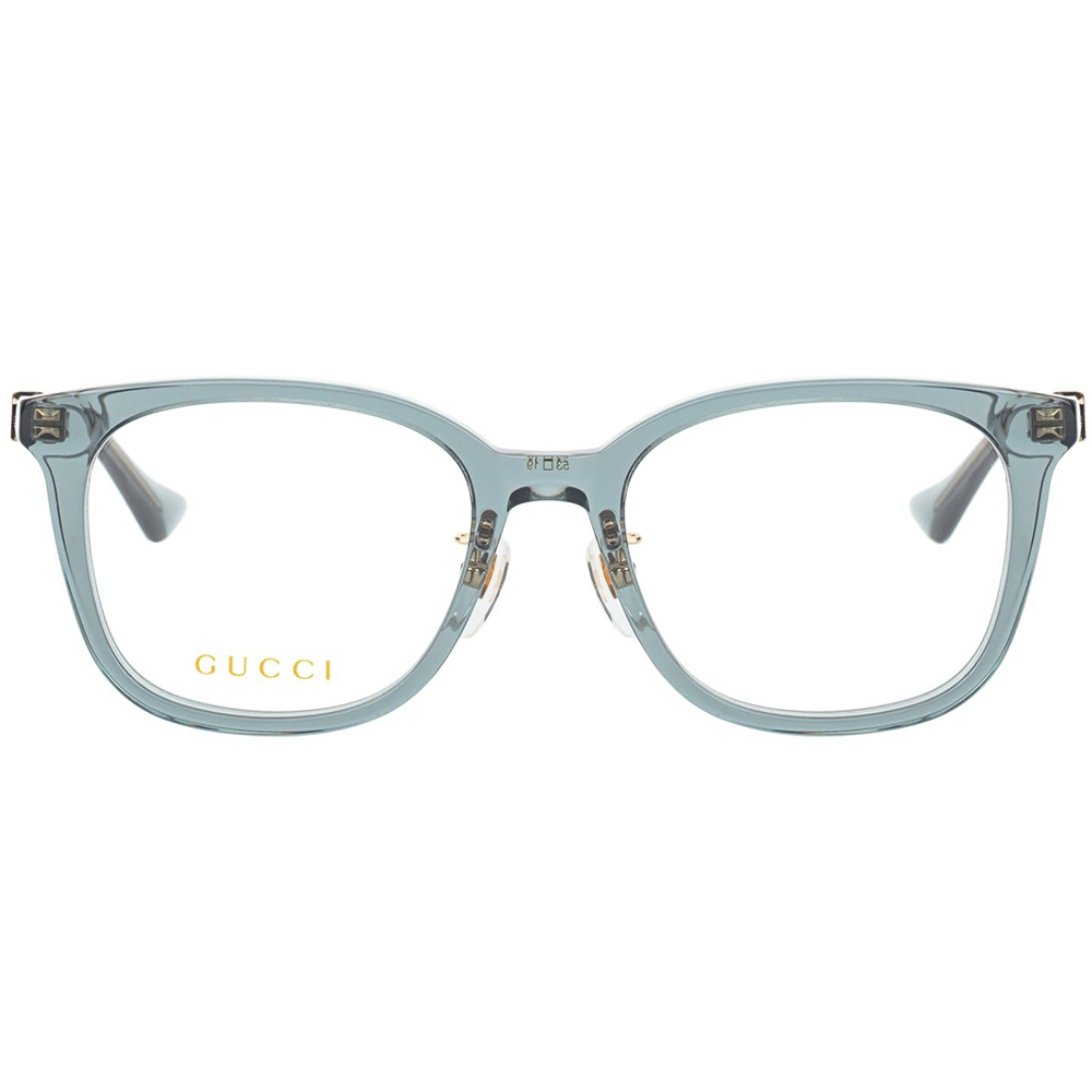 GUCCI | 低調百搭方框眼鏡 |粉嫩透藍