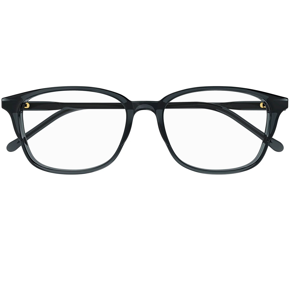 GUCCI | 休閒自然方框細邊眼鏡 |炭晶灰