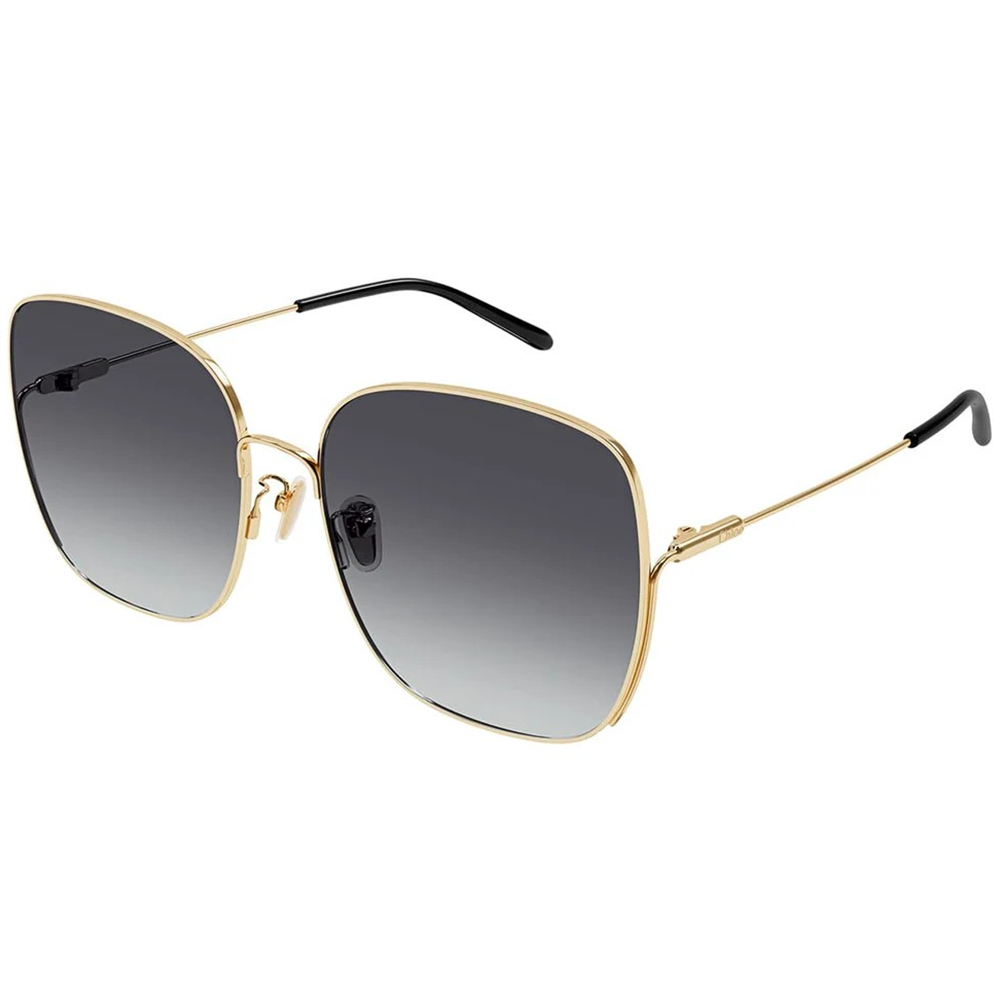 CHLOE | 香檳宣言方框太陽眼鏡  | 灰/香檳金