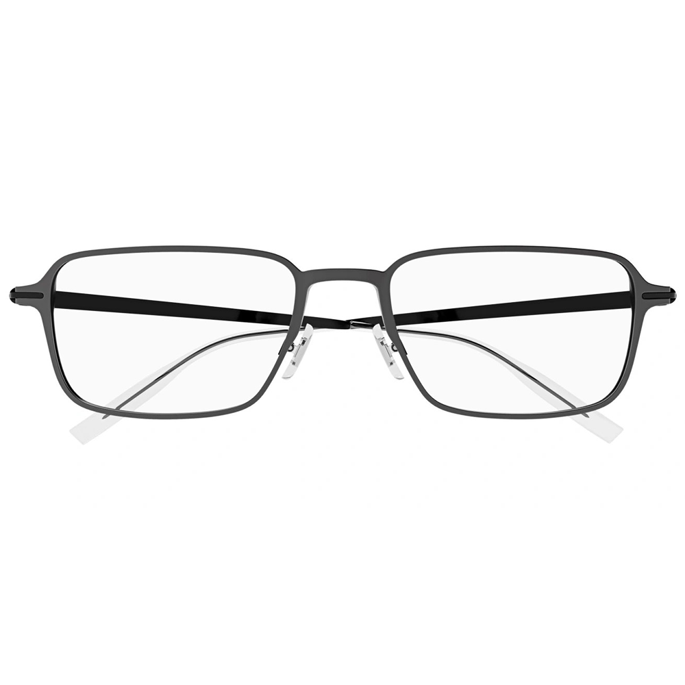 MONTBLANC | 精湛之藝長方框眼鏡 | 細緻黑灰