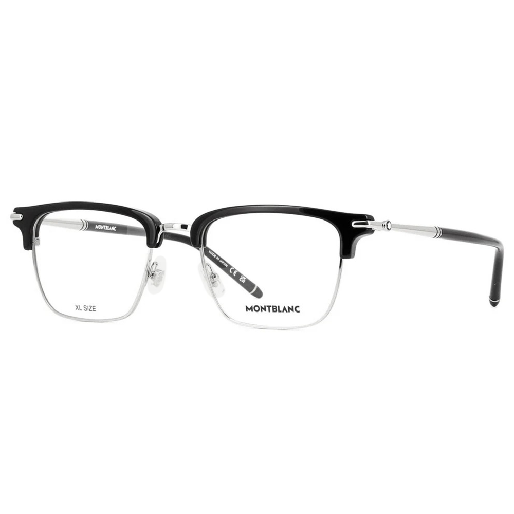MONTBLANC | 流星微光眉框眼鏡 | 精緻黑