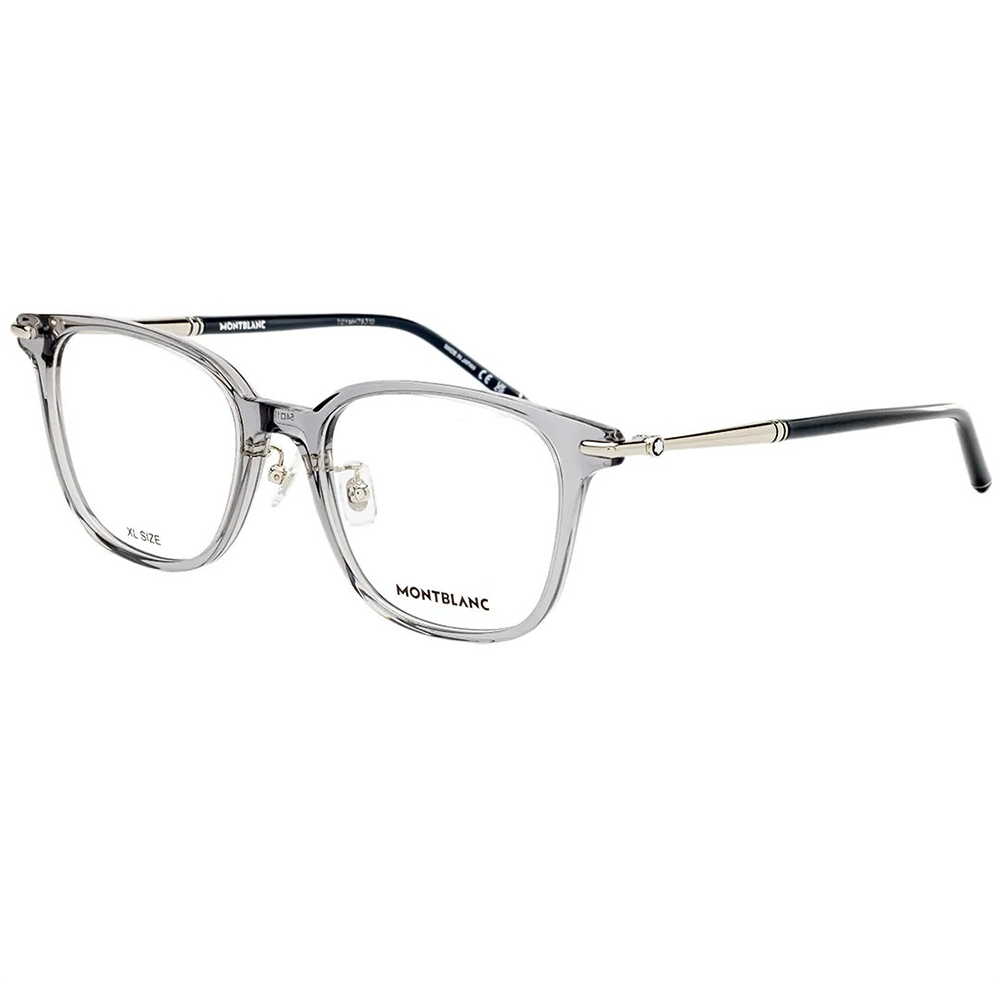 MONTBLANC | 阿爾松雪方框眼鏡 | 極致透灰