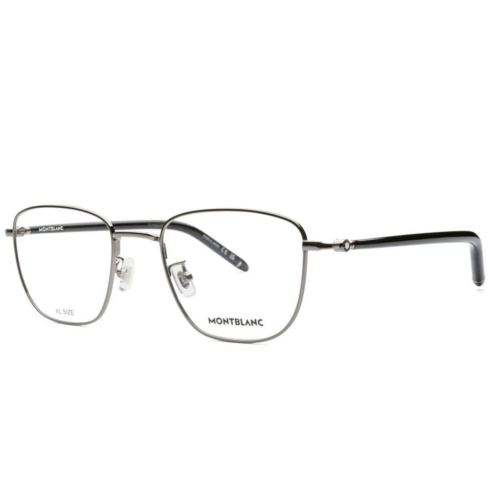 MONTBLANC | 銀雪品格方框眼鏡 | 精緻銀