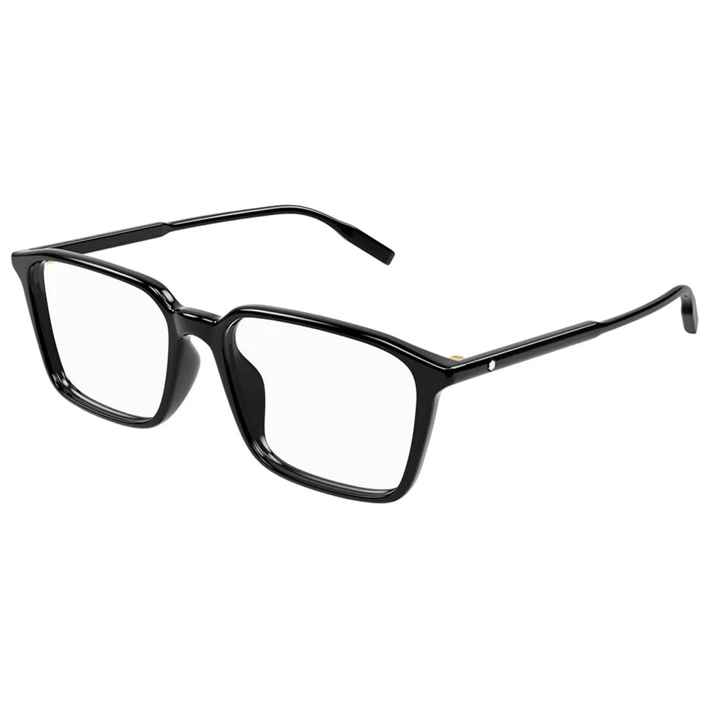 MONTBLANC | 卓越工坊長方框眼鏡 | 工藝黑