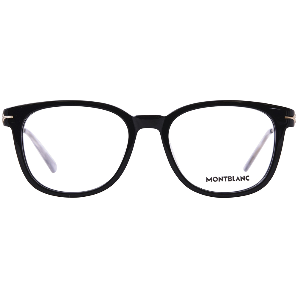 MONTBLANC | 睿智之光方框眼鏡 | 璀璨黑金