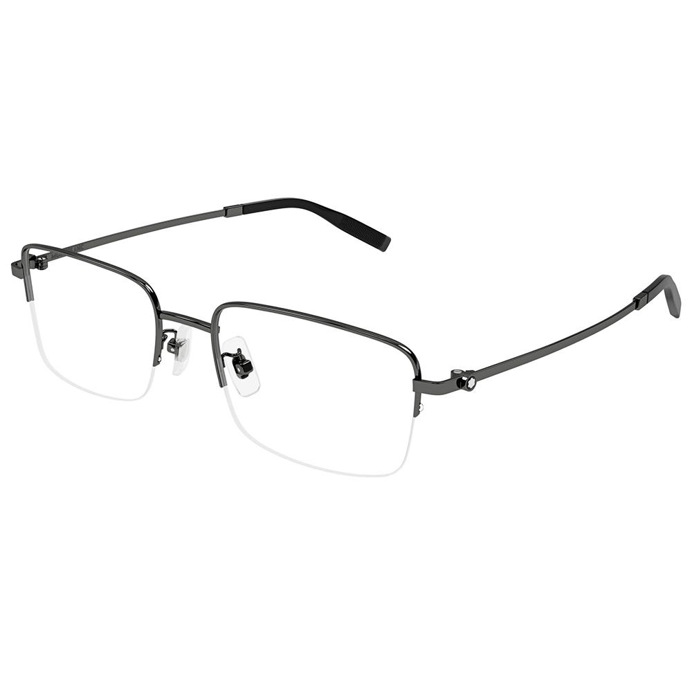 MONTBLANC | 月影銀河長方框眼鏡 | 銀月灰