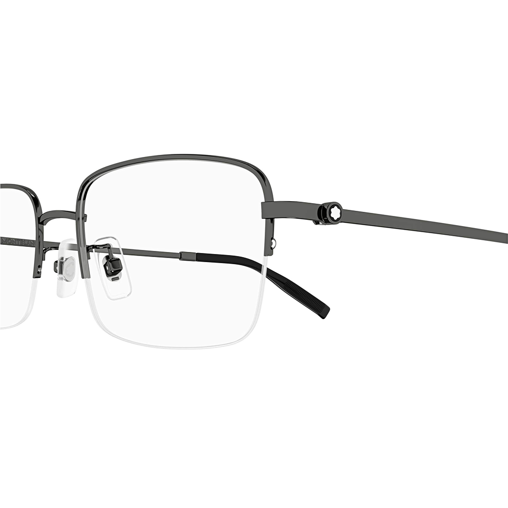 MONTBLANC | 月影銀河長方框眼鏡 | 銀月灰