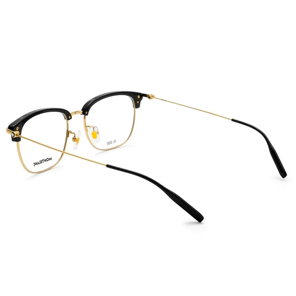 MONTBLANC | 知性星韻眉框眼鏡 | 文藝黑/金
