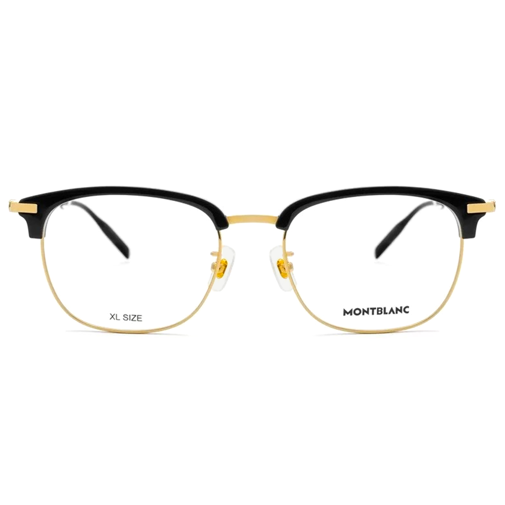 MONTBLANC | 知性星韻眉框眼鏡 | 文藝黑/金
