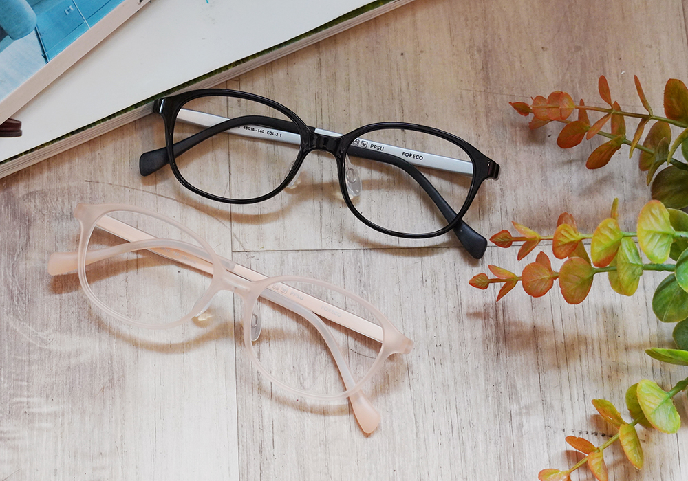 FORECO | 現代極簡長方框眼鏡 | 爵士黑