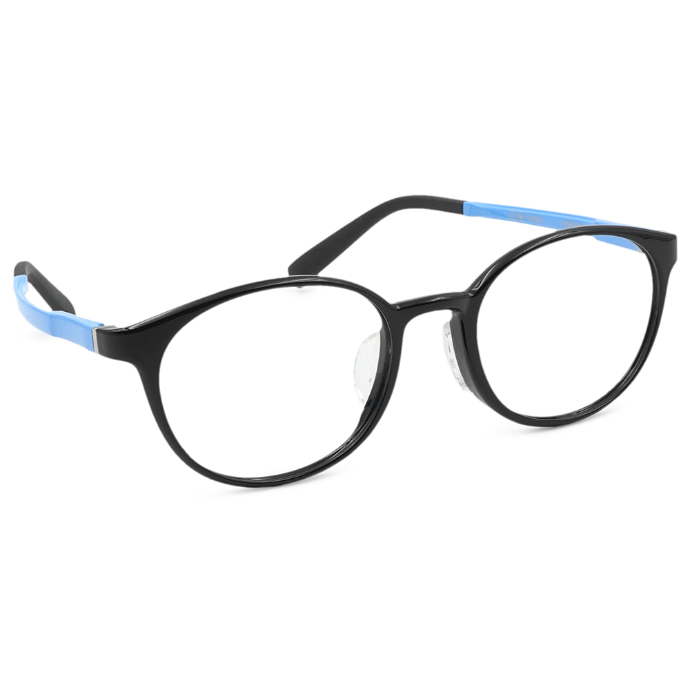 FORECO | 趣味拼接長方框眼鏡 | 經典黑/藍