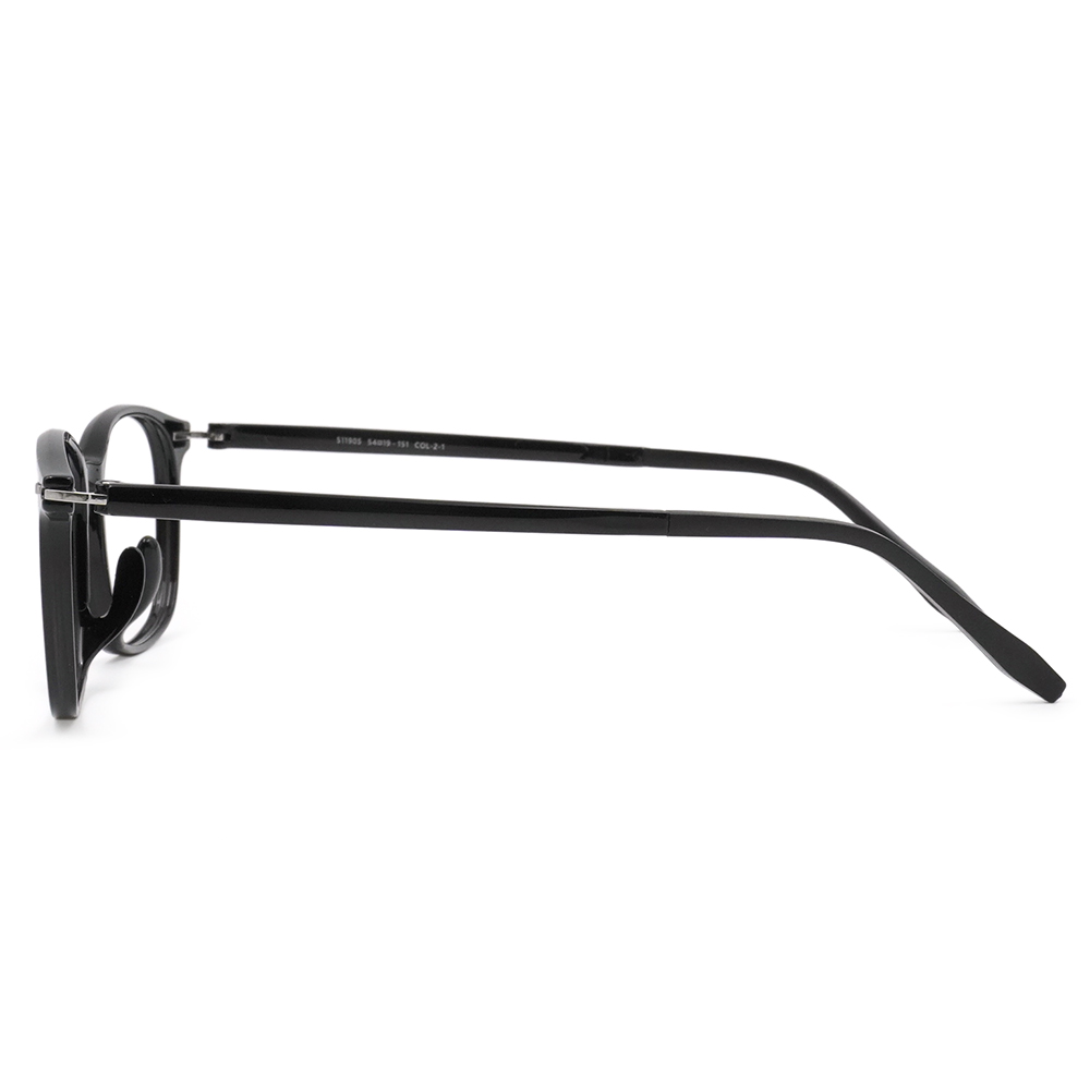 FORECO | 平凡自信長方框眼鏡 | 耀眼黑